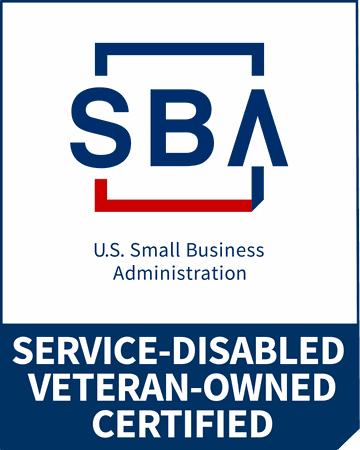 SBA certified Service-Disabled Veteran-Owned Small Business